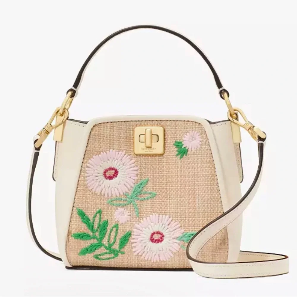 Kate Spade Floral Crossbody Bag w/handle